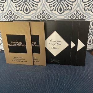 Tom Ford and Kilian Perfume Samples